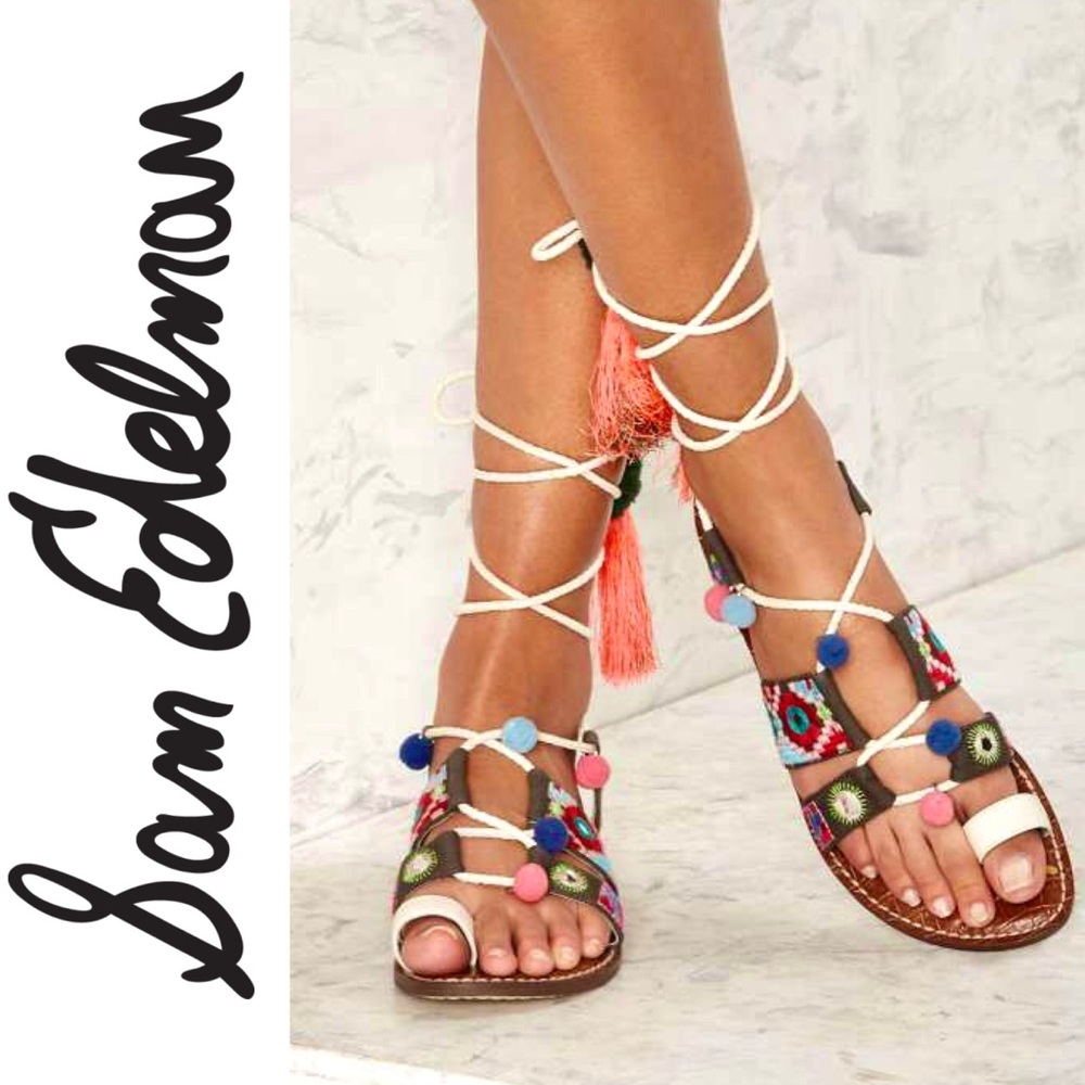 Sam Edelman {Gretchen} Lace Up Gladiator Sandal